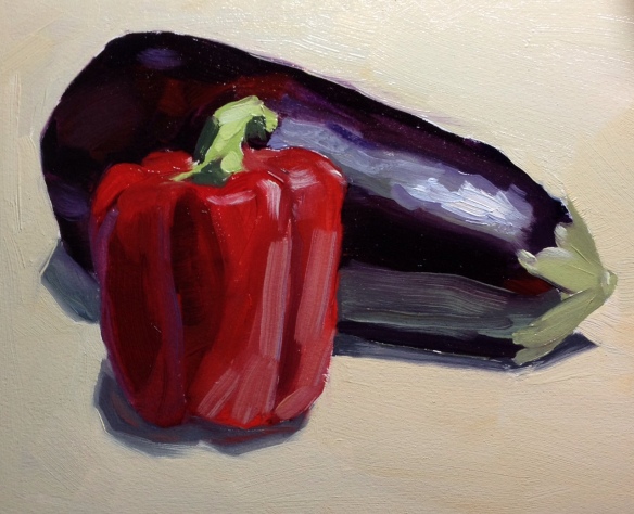 Eggplant Pepper